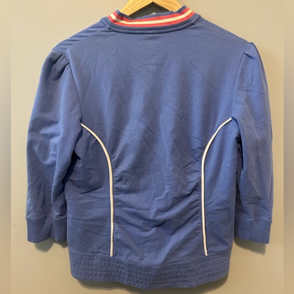 Nike Y2K Style Women’s Jacket - Blue with Red and White Accents - Picture 2 of 10